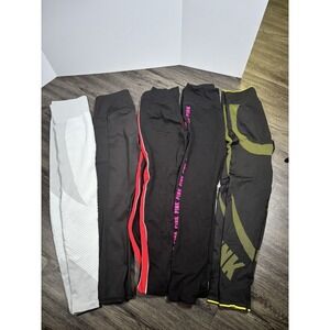 Lot 5 Women Workout Leggings M PINK VS LegEnd Hot Kiss Bella Movement